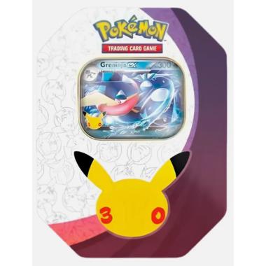Collezione Tin Pokemon 30° Anniversario Greninja ex Inglese