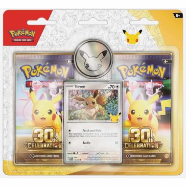 Collezione con Moneta Pikachu Pokemon 30° Anniversario Inglese