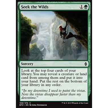 Seek the Wilds - Ricerca delle Terre Selvagge - [BFZ] [NM]