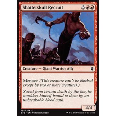 Shatterskull Recruit - Recluta di Frantumateschio - [BFZ] [NM]