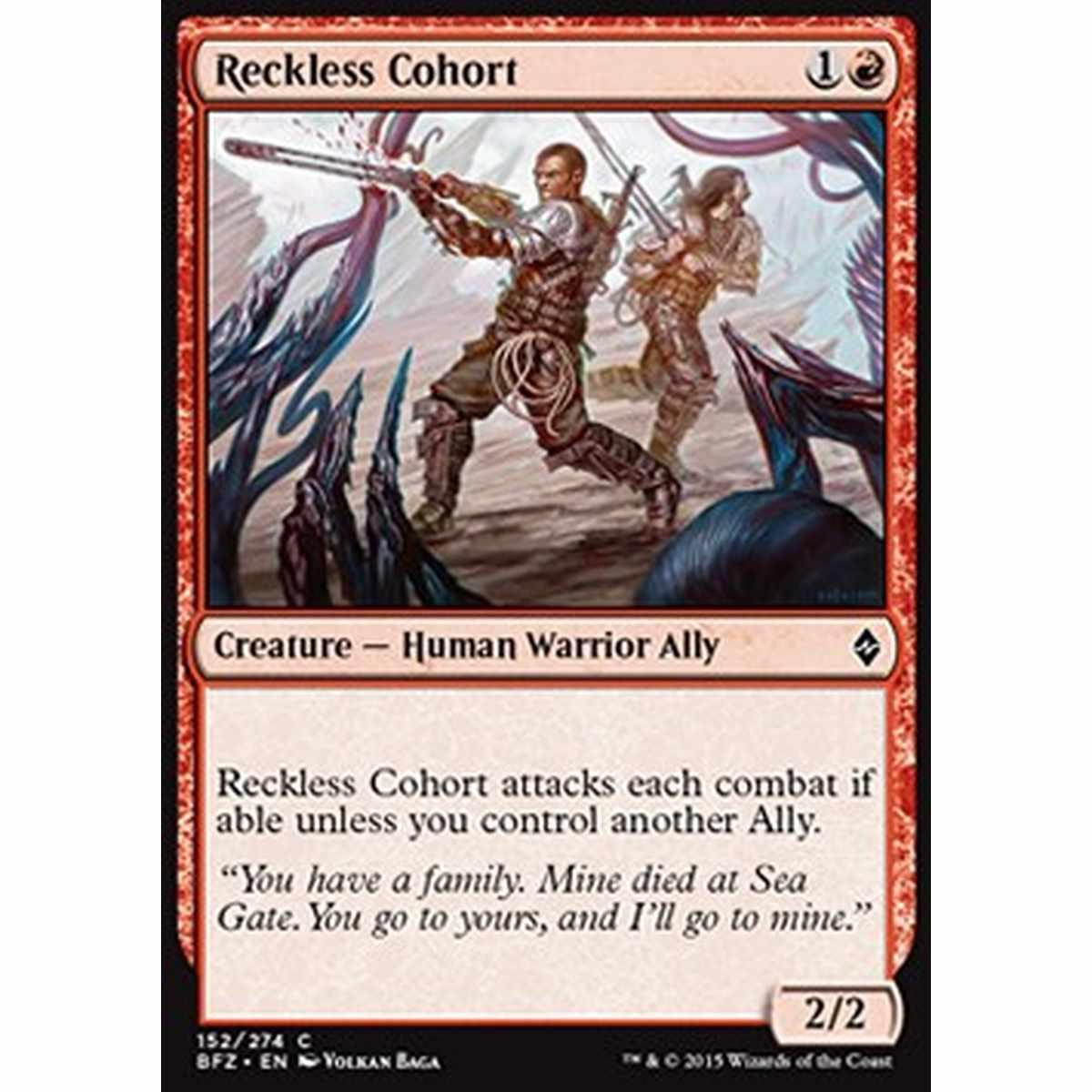 Reckless Cohort - Coorte Temeraria - [BFZ] [NM]