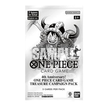 4th Anniversary! One Piece Card Game Treasure Campaign Pack - 4th Anniversary! One Piece Card Game Treasure Campaign Pack - [Sealed]