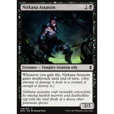 Nirkana Assassin - Assassino Nirkana - [BFZ] [NM]