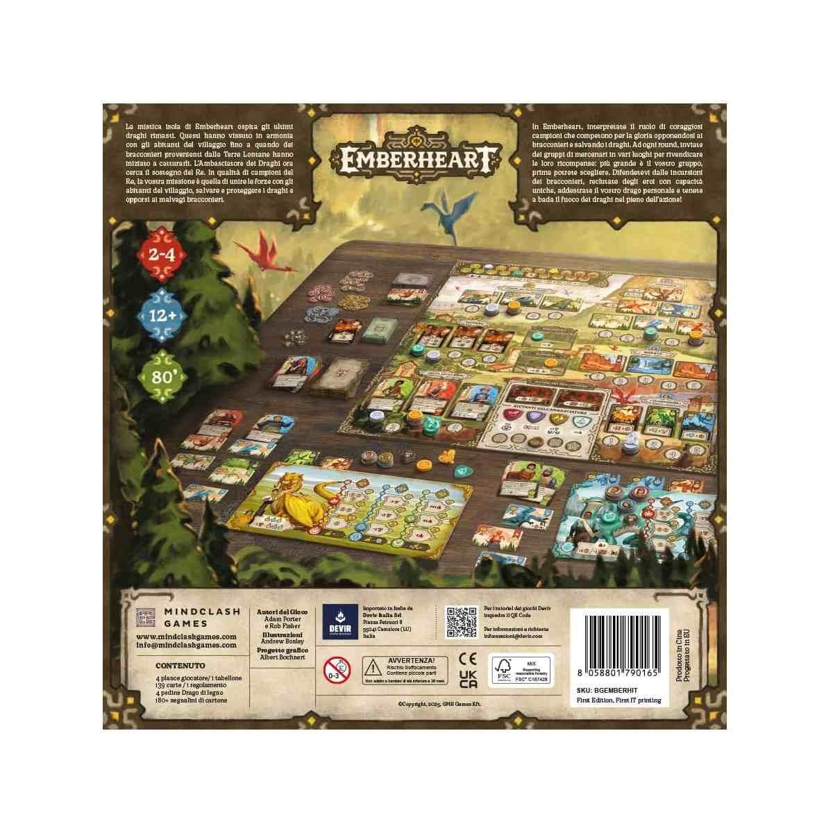Emberheart - Gioco da Tavolo