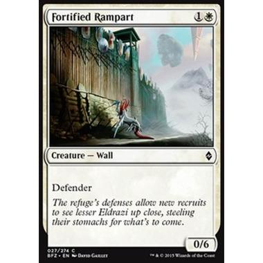 Fortified Rampart - Barricata Fortificata - [BFZ] [NM]
