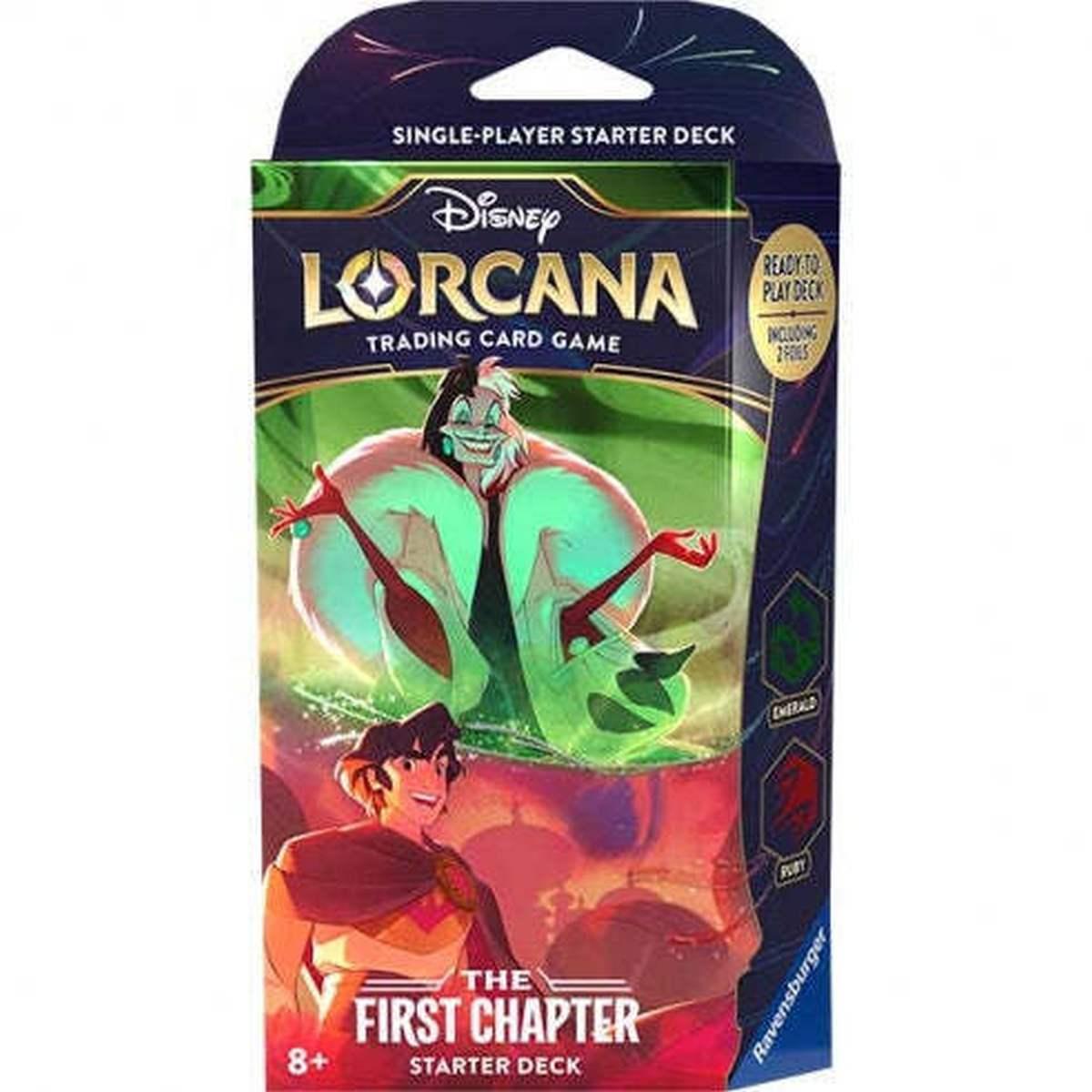 The First Chapter - Starter Deck Lorcana - Emerald / Ruby ENG