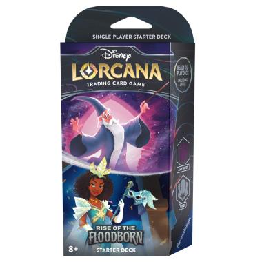 Rise of the Floodborn - Starter Deck Lorcana - Amethyst / Steel Merlin Tiana ENG