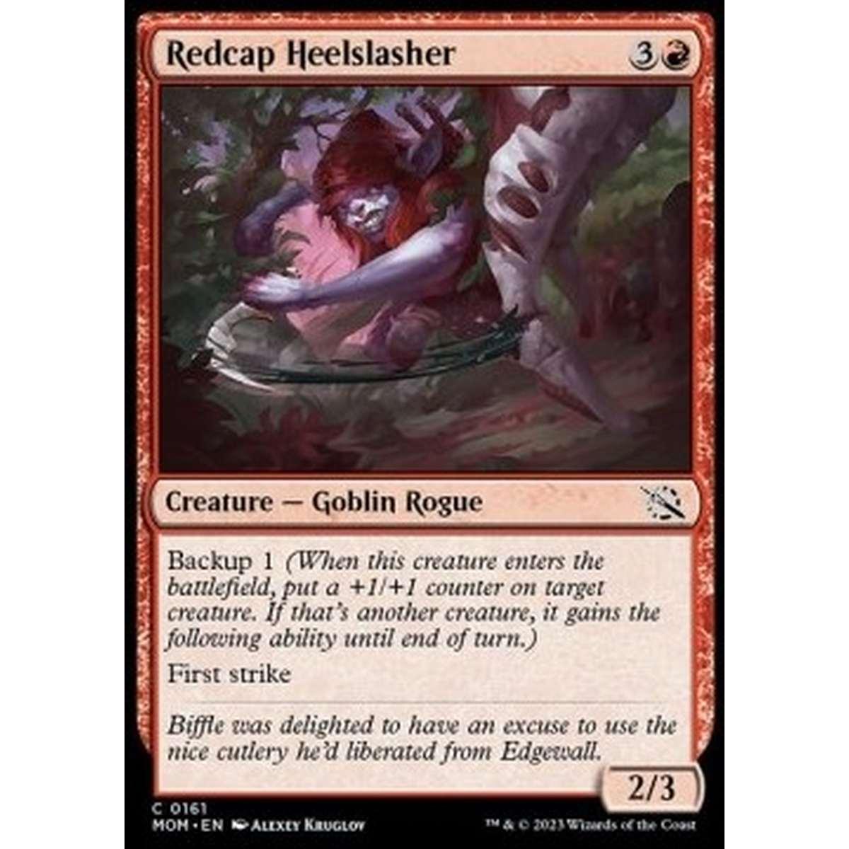 Redcap Heelslasher - Redcap Heelslasher - [MOM] [NM]