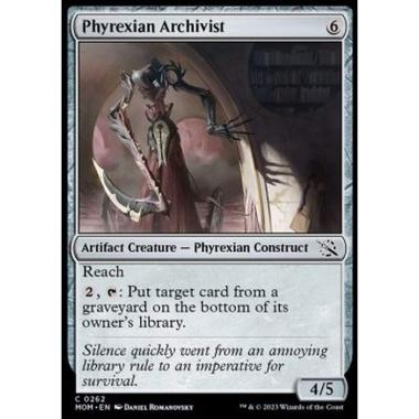 Phyrexian Archivist - Phyrexian Archivist - [MOM] [NM]