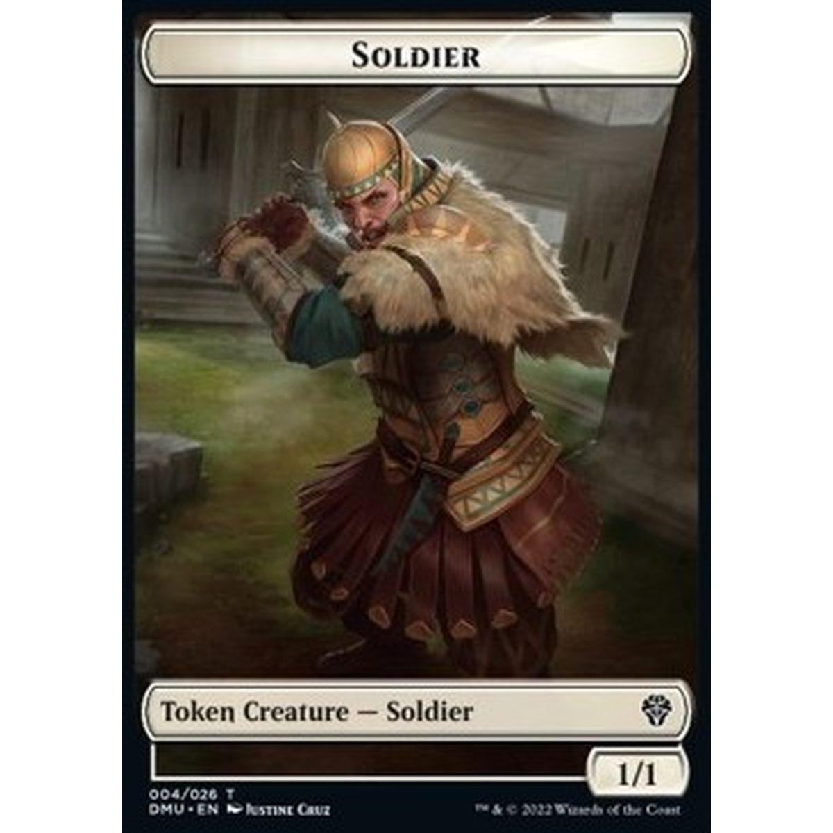 Soldier Token (White 1/1) - Soldier Token (White 1/1) - [XDMU] [NM]
