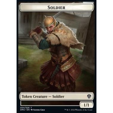 Soldier Token (White 1/1) - Soldier Token (White 1/1) - [XDMU] [NM]