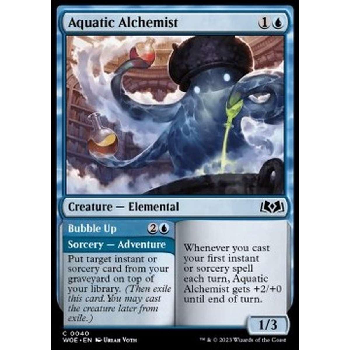 Aquatic Alchemist // Bubble Up - Aquatic Alchemist // Bubble Up - [WOE] [NM]