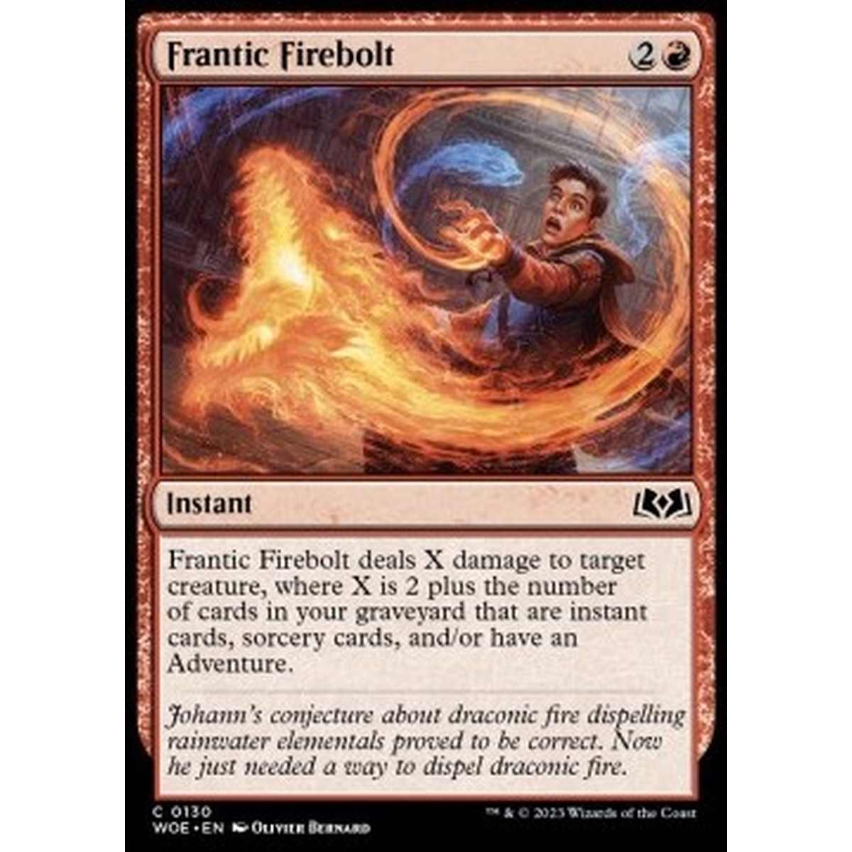 Frantic Firebolt - Frantic Firebolt - [WOE] [NM]