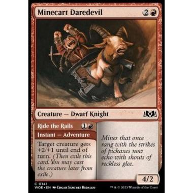 Minecart Daredevil // Ride the Rails - Minecart Daredevil // Ride the Rails - [WOE] [NM]