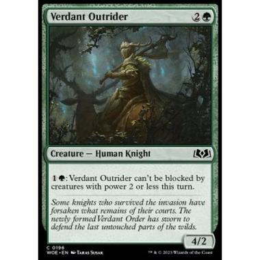 Verdant Outrider - Verdant Outrider - [WOE] [NM]