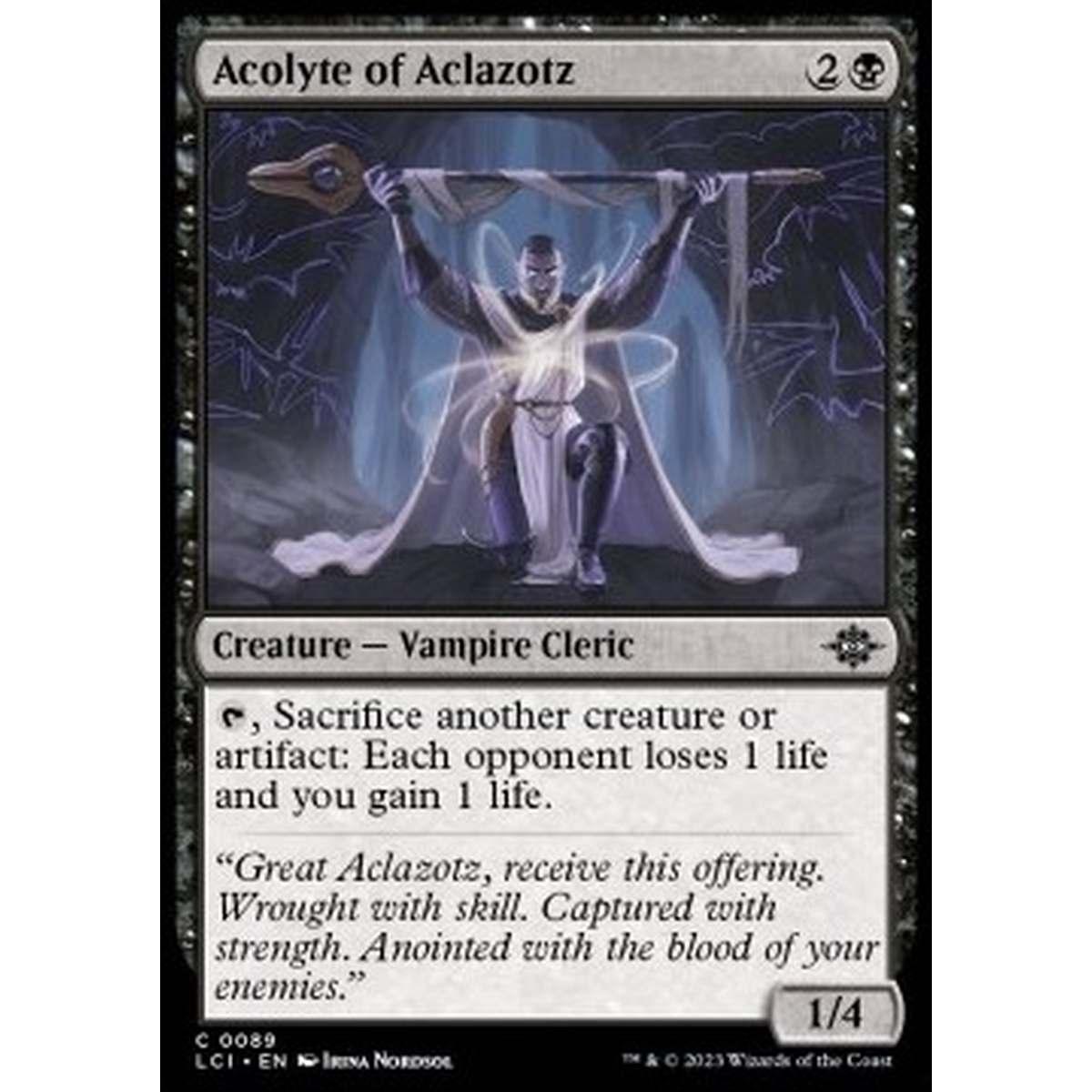 Acolyte of Aclazotz - Acolyte of Aclazotz - [LCI] [NM]
