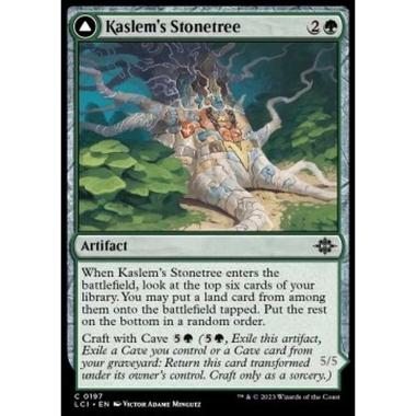 Kaslem's Stonetree // Kaslem's Strider - Kaslem's Stonetree // Kaslem's Strider - [LCI] [NM]