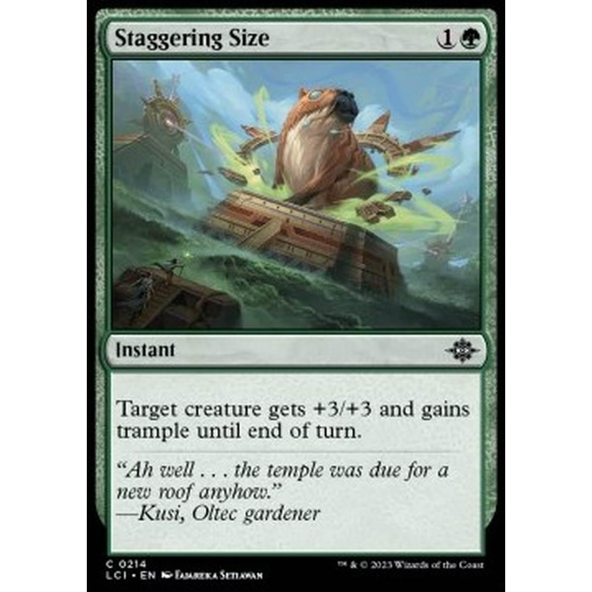 Staggering Size - Staggering Size - [LCI] [NM]