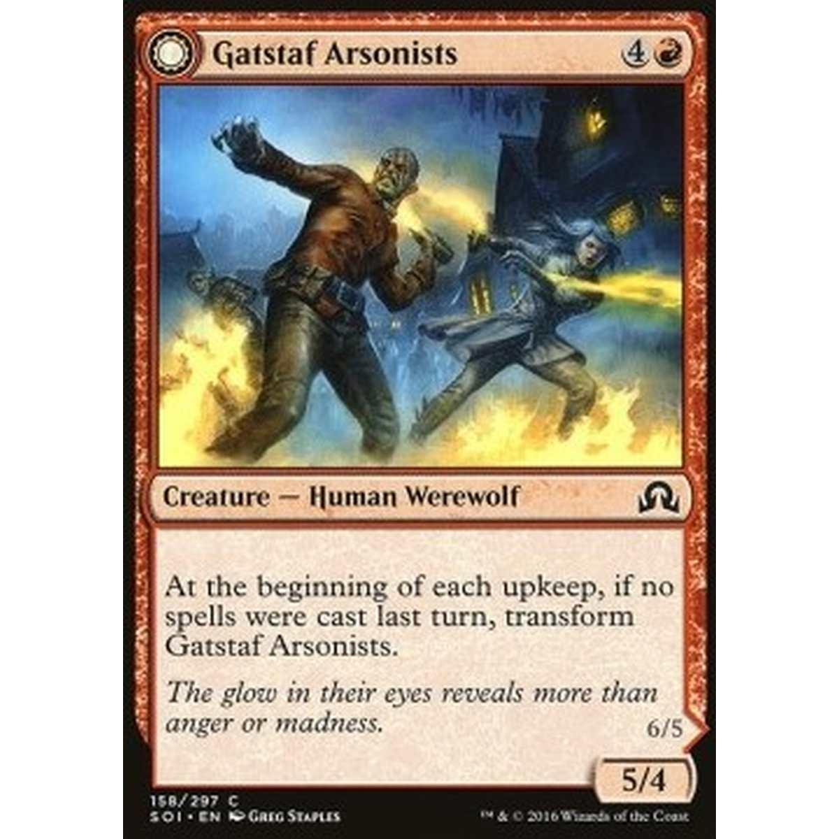 Gatstaf Arsonists / Gatstaf Ravagers - Piromani di Gatstaf // Devastatori di Gatstaf - [SOI] [NM]