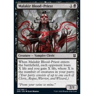 Malakir Blood-Priest - Sacerdote Sanguinario di Malakir - [ZNR] [NM]