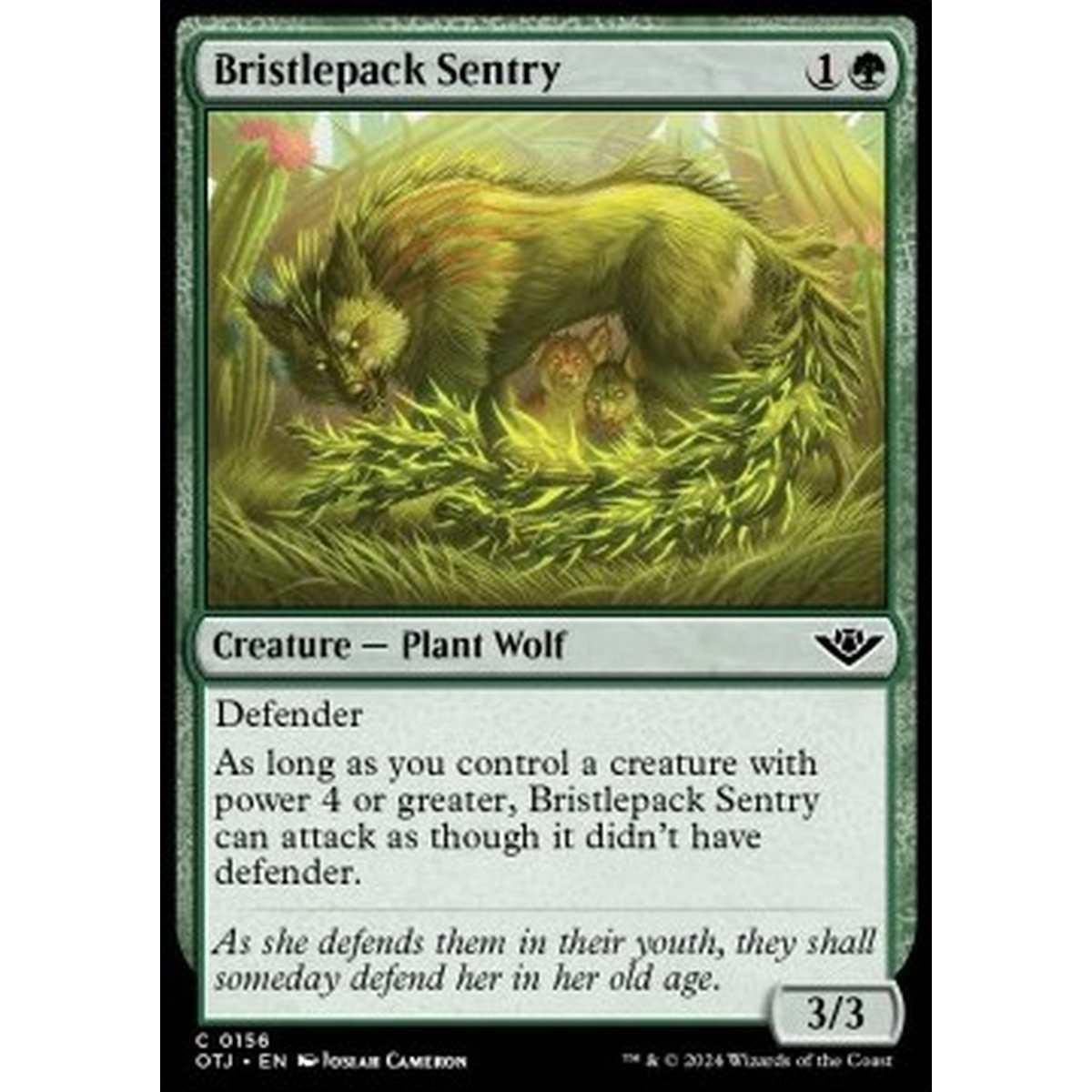 Bristlepack Sentry - Bristlepack Sentry - [OTJ] [NM]