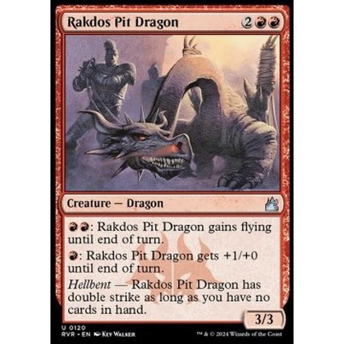 Rakdos Pit Dragon - Rakdos Pit Dragon - [RVR] [NM]