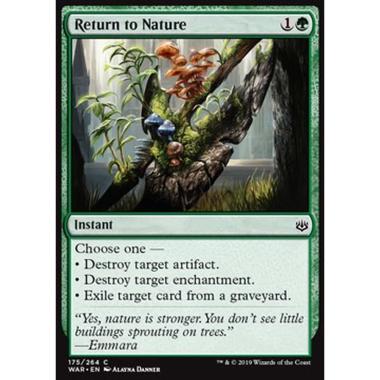 Return to Nature - Restituire alla Natura - [WAR] [NM]