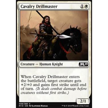 Cavalry Drillmaster - Addestratore della Cavalleria - [M19] [NM]