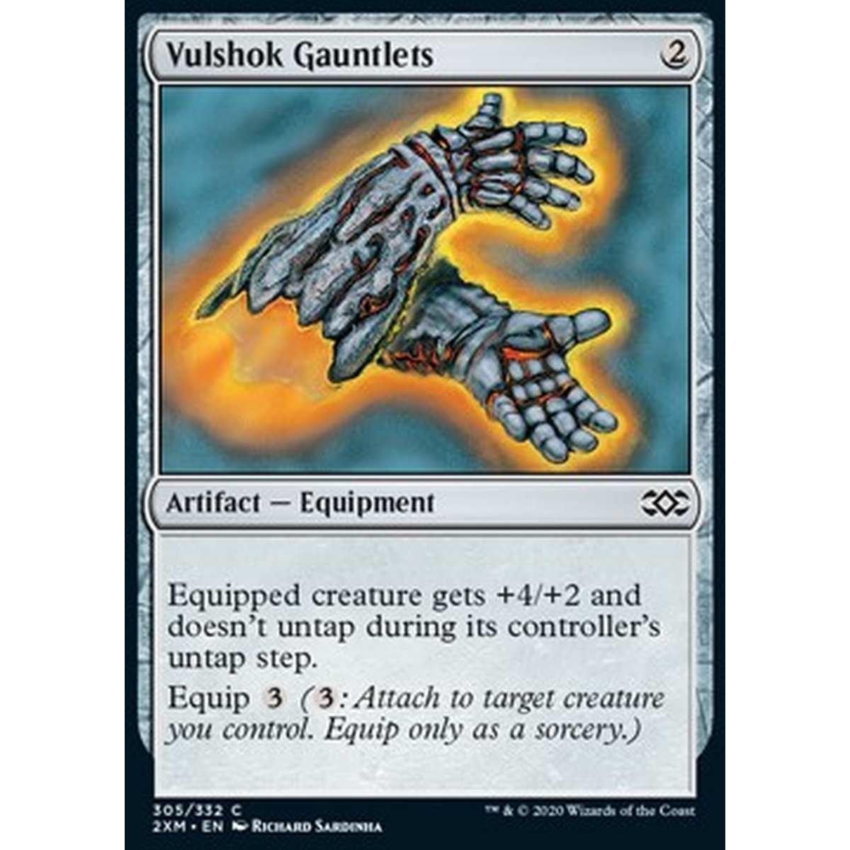 Vulshok Gauntlets - Vulshok Gauntlets - [2XM] [NM]