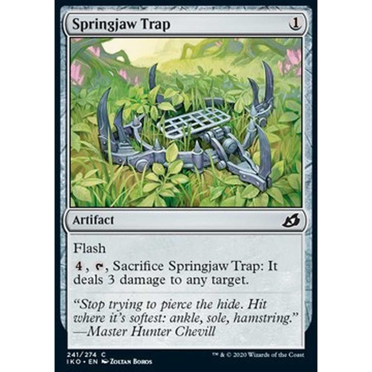 Springjaw Trap - Trappola della Fauce a Scatto - [IKO] [NM]