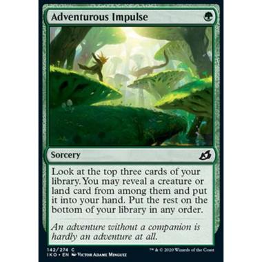 Adventurous Impulse - Impulso Avventuroso - [IKO] [NM]