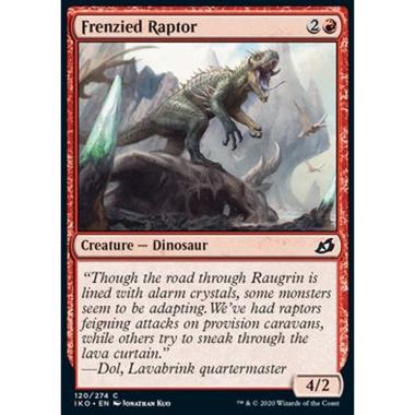 Frenzied Raptor - Raptor Frenetico - [IKO] [NM]