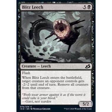 Blitz Leech - Sanguisuga d'Assalto - [IKO] [NM]