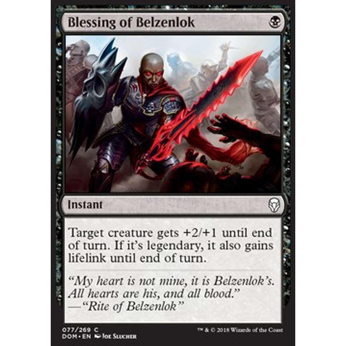 Blessing of Belzenlok - Benedizione di Belzenlok - [DOM] [NM]