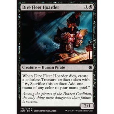 Dire Fleet Hoarder - Accaparratrice della Flotta Funesta - [XLN] [NM]