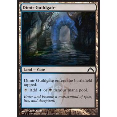 Dimir Guildgate - Cancello della Gilda Dimir - [GTC] [NM]