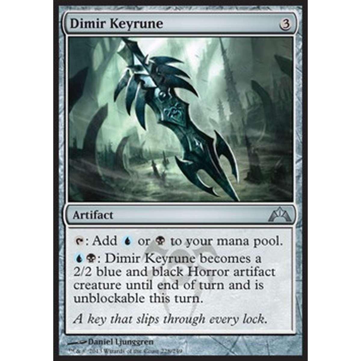 Dimir Keyrune - Runachiave Dimir - [GTC] [NM]