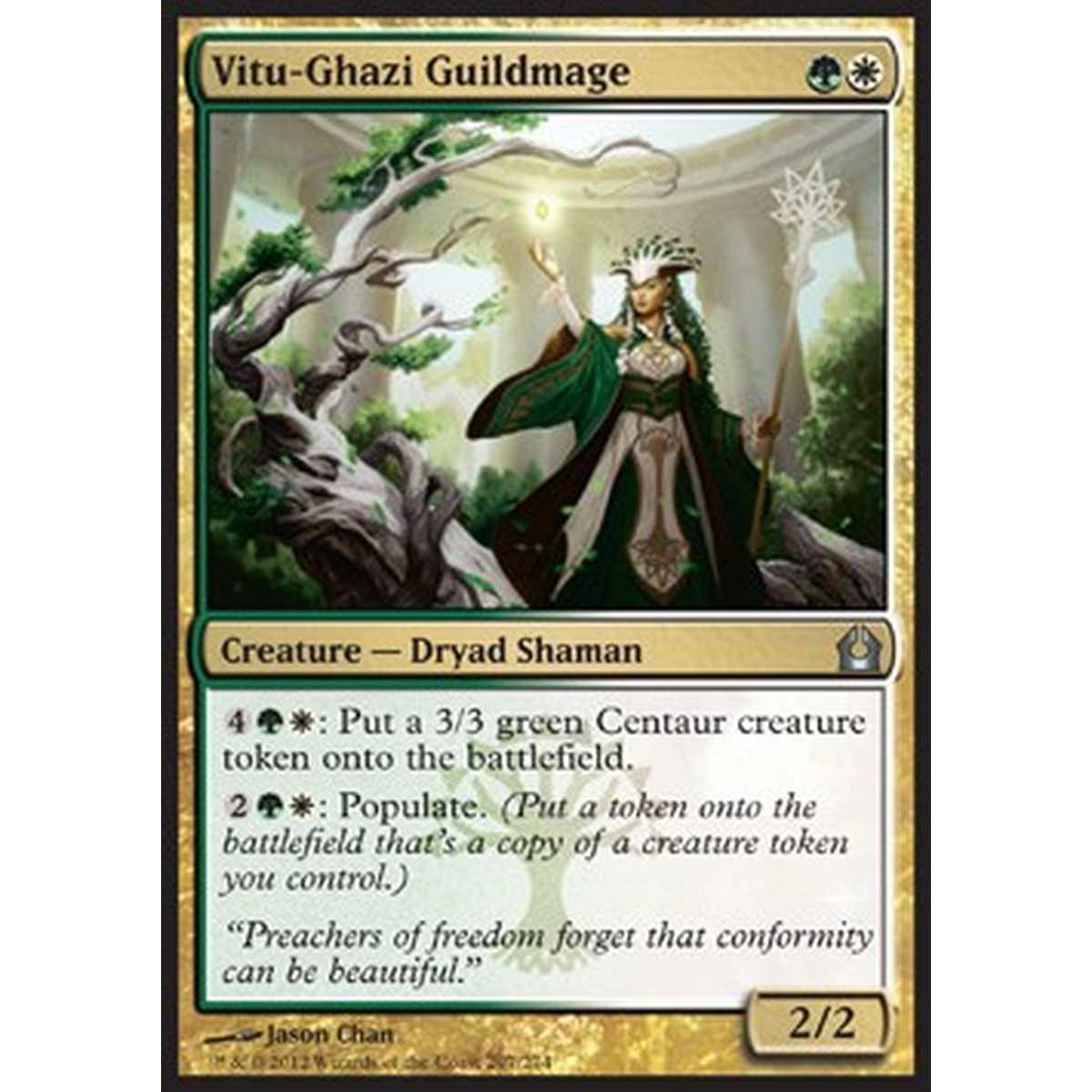 Vitu-Ghazi Guildmage - Maga della Gilda di Vitu-Ghazi - [RTR] [NM]