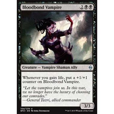 Bloodbond Vampire - Vampira dei Legami di Sangue - [BFZ] [NM] [Foil]