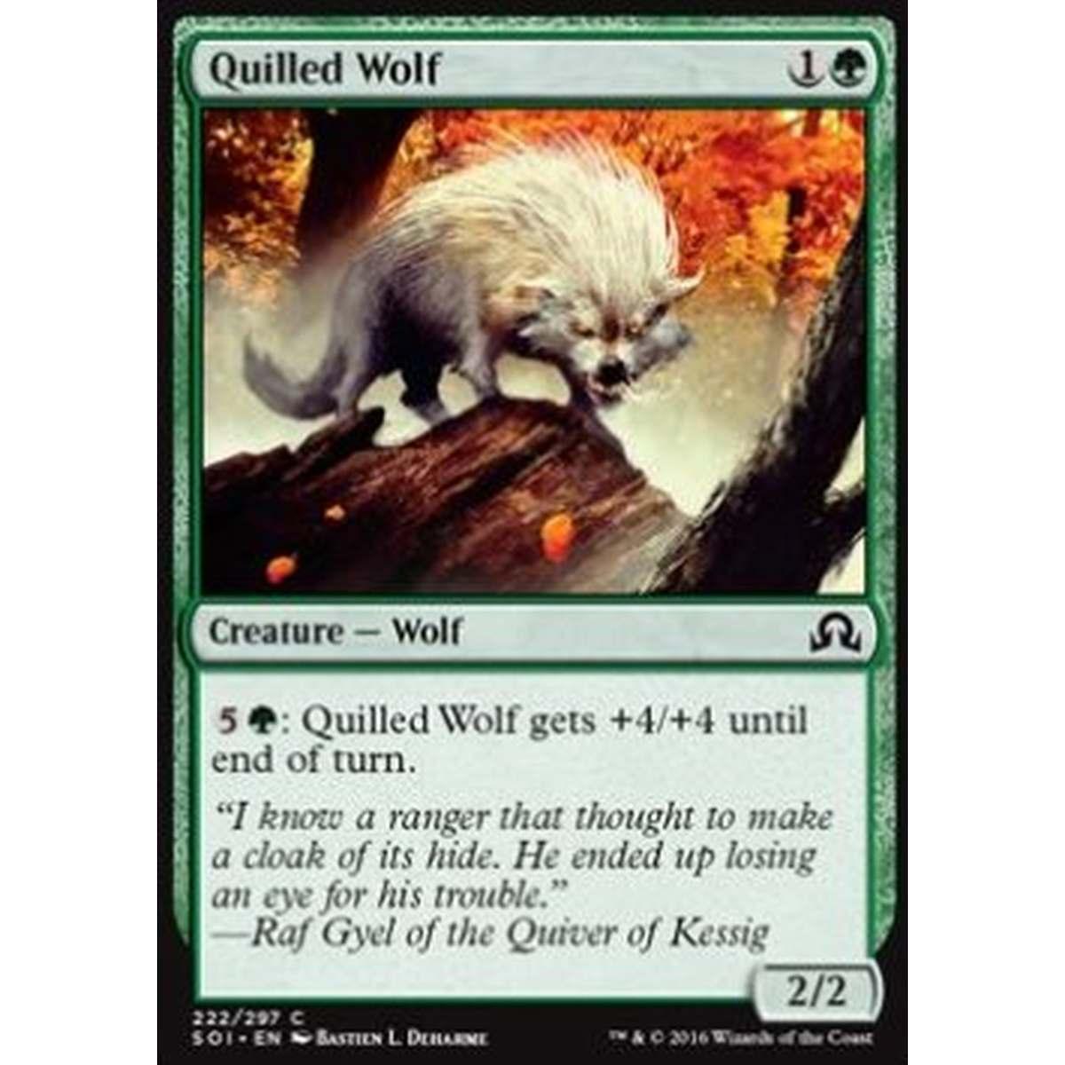 Quilled Wolf - Lupo Spinato - [SOI] [NM] [Foil]