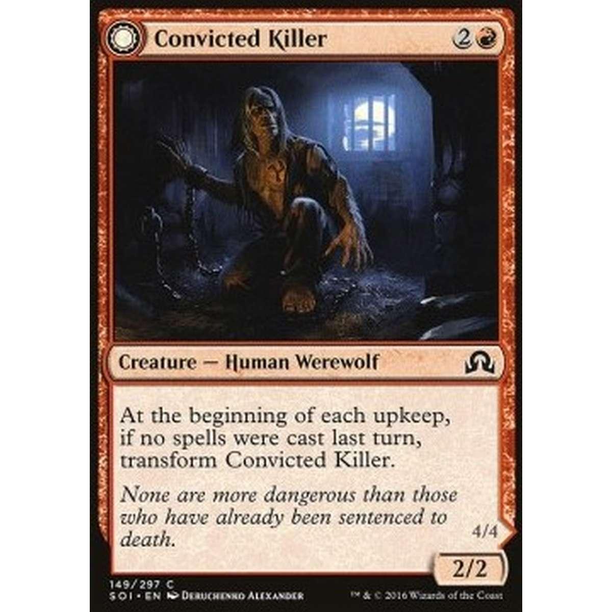 Convicted Killer / Branded Howler - Assassino Condannato // Ululatore Marchiato - [SOI] [NM] [Foil]