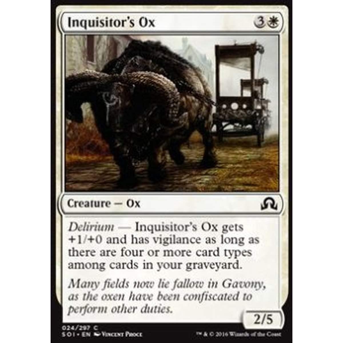 Inquisitor's Ox - Bue dell'Inquisitore - [SOI] [NM] [Foil]
