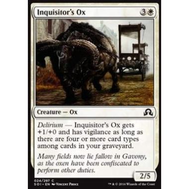 Inquisitor's Ox - Bue dell'Inquisitore - [SOI] [NM] [Foil]