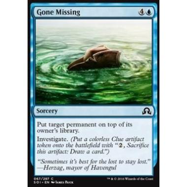 Gone Missing - Scomparsa - [SOI] [NM] [Foil]