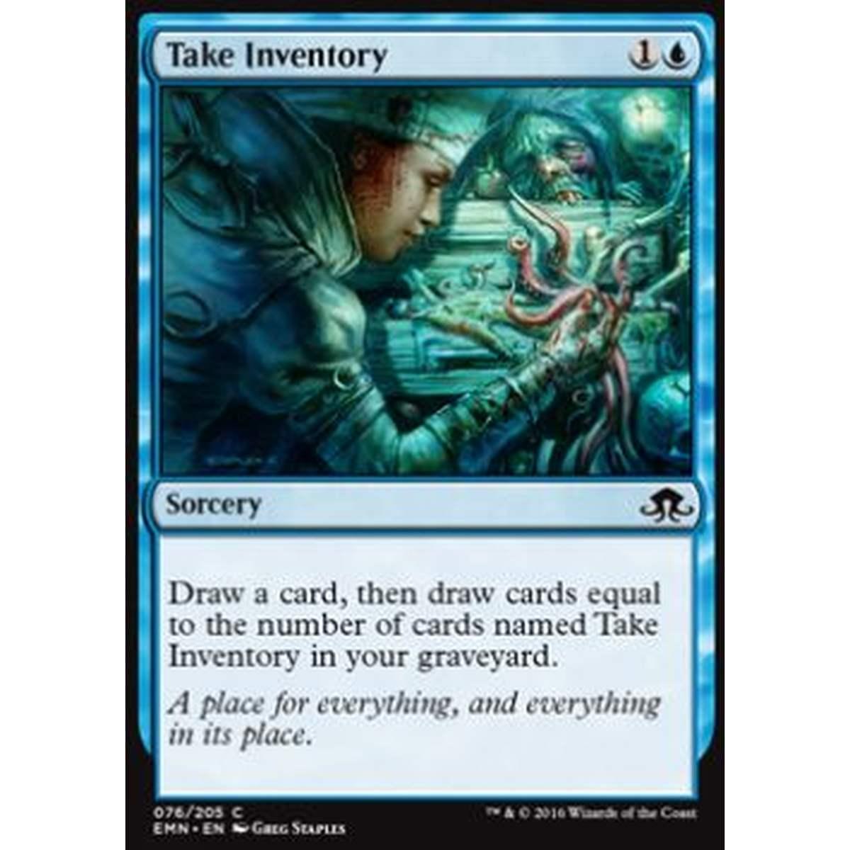 Take Inventory - Inventariare - [EMN] [NM] [Foil]