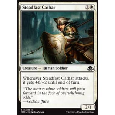 Steadfast Cathar - Catara Risoluta - [EMN] [NM] [Foil]