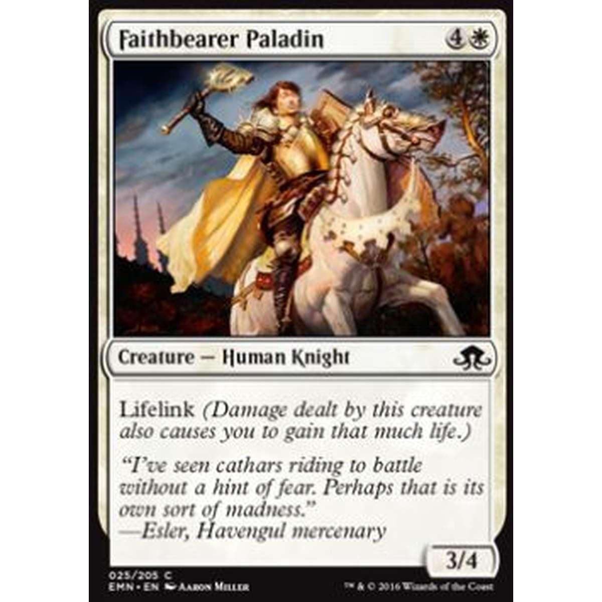 Faithbearer Paladin - Paladino Portatore di Fede - [EMN] [NM] [Foil]