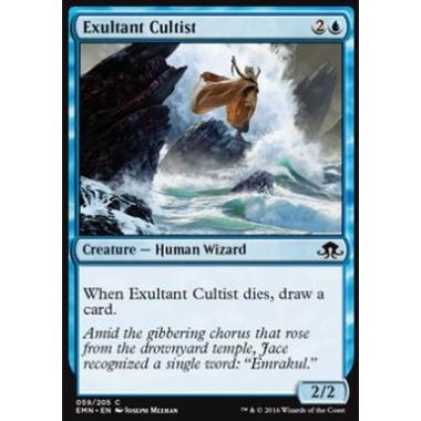 Exultant Cultist - Cultista Esultante - [EMN] [NM] [Foil]