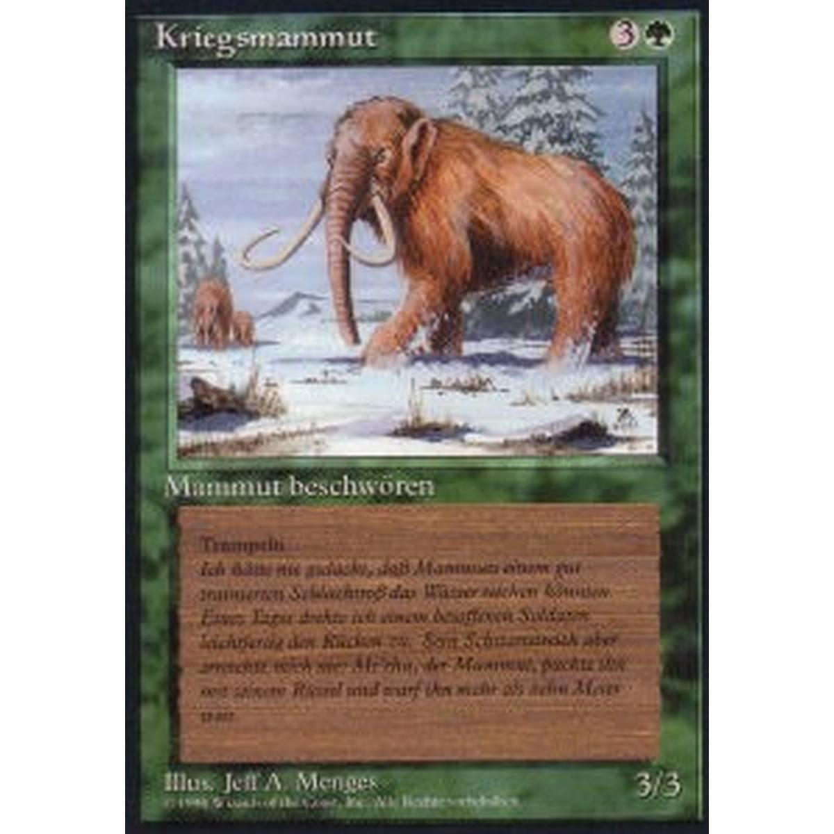 War Mammoth - Mammut da Guerra - [DTL] [EX]