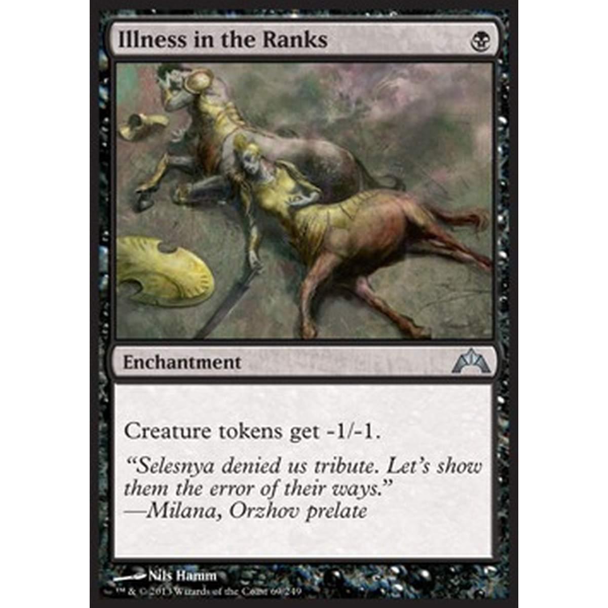 Illness in the Ranks - Malattia nei Ranghi - [GTC] [NM]